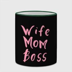 Кружка с полной запечаткой Wife Mom Boss - фото 2