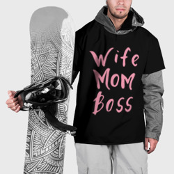 Накидка на куртку 3D Wife Mom Boss