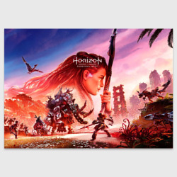 Поздравительная открытка Horizon Forbidden West game poster
