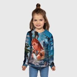 Детский лонгслив 3D Aloy   horizon - фото 2