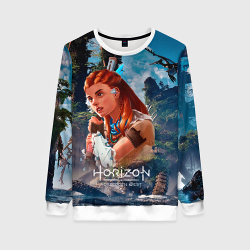 Женский свитшот 3D Aloy   horizon, цвет 3D печать