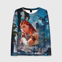 Женский лонгслив 3D Aloy   horizon