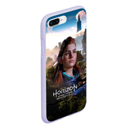 Чехол для iPhone 7Plus/8 Plus матовый Aloy Horizon Forbidden West game - фото 2