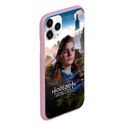 Чехол для iPhone 11 Pro Max матовый Aloy Horizon Forbidden West game - фото 2