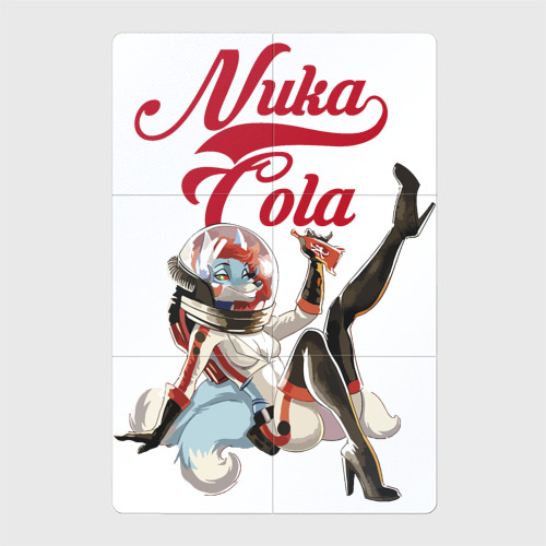 Магнитный плакат 2Х3 Fallout Nuka Cola - furry poster