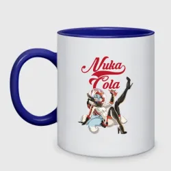 Кружка двухцветная Fallout Nuka Cola - furry poster