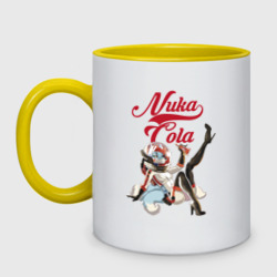 Кружка двухцветная Fallout Nuka Cola - furry poster