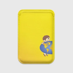 Картхолдер Magsafe магнитный Мальчик из советского Атласа Мир