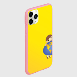 Чехол для iPhone 11 Pro Max матовый Мальчик из советского Атласа Мир - фото 2
