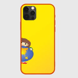Чехол для iPhone 12 Pro Девочка из Советского Атласа Мир