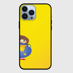 Чехол для iPhone 13 Pro Max Девочка из Советского Атласа Мир