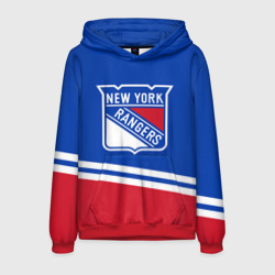 Мужская толстовка 3D New York Rangers Нью Йорк Рейнджерс