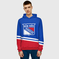 Мужская толстовка 3D New York Rangers Нью Йорк Рейнджерс - фото 2