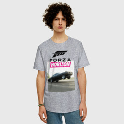Мужская футболка хлопок Oversize Forza horizon classic - фото 2