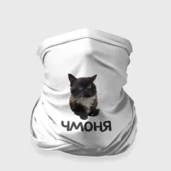 Бандана-труба 3D Кот чмоня мем