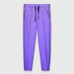 Женские брюки 3D Красивый фиолетовый светлый градиент