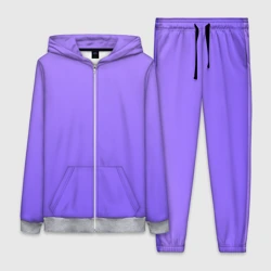 Женский костюм 3D Красивый фиолетовый светлый градиент