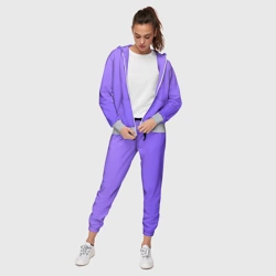 Женский костюм 3D Красивый фиолетовый светлый градиент - фото 2
