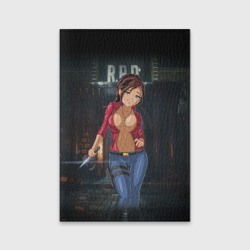 Обложка для паспорта матовая кожа Claire Redfield from Resident Evil 2 remake by sexygirlsdraw