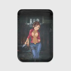 Картхолдер Magsafe магнитный Claire Redfield from Resident Evil 2 remake by sexygirlsdraw