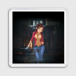 Магнит 55*55 Claire Redfield from Resident Evil 2 remake by sexygirlsdraw