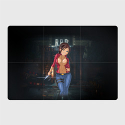 Магнитный плакат 3Х2 Claire Redfield from Resident Evil 2 remake by sexygirlsdraw