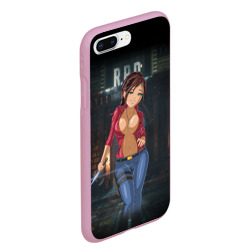 Чехол для iPhone 7Plus/8 Plus матовый Claire Redfield from Resident Evil 2 remake by sexygirlsdraw - фото 2