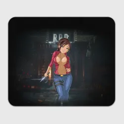 Прямоугольный коврик для мышки Claire Redfield from Resident Evil 2 remake by sexygirlsdraw