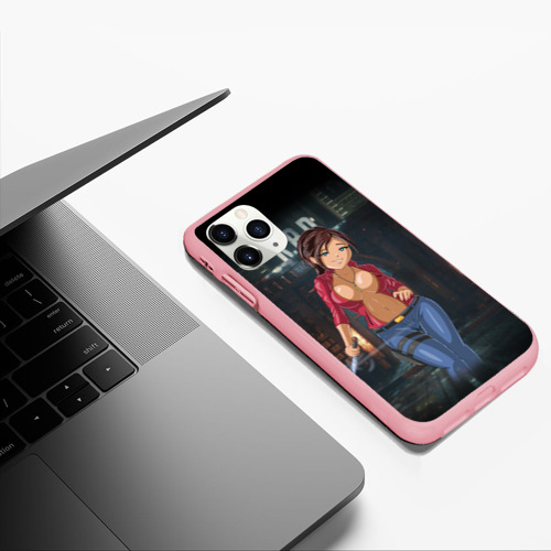 Чехол для iPhone 11 Pro Max матовый Claire Redfield from Resident Evil 2 remake by sexygirlsdraw, цвет баблгам - фото 5