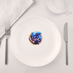 Набор: тарелка + кружка Sonic Exe - horror - фото 2