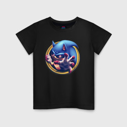 Детская футболка хлопок Sonic Exe - horror