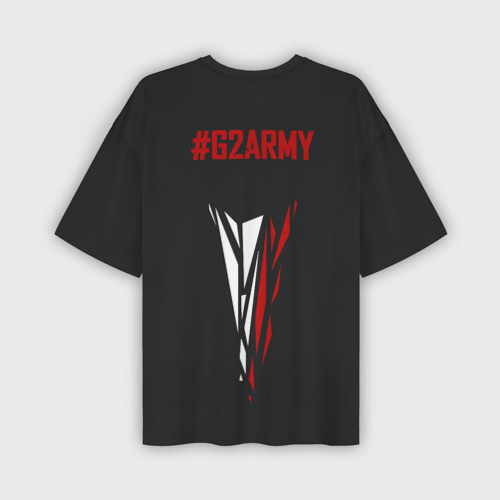 Мужская футболка oversize 3D G2 Jersey Pro 2022-23, цвет 3D печать - фото 2