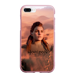 Чехол для iPhone 7Plus/8 Plus матовый Aloy horizon forbidden zero dawn