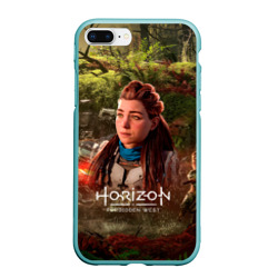 Чехол для iPhone 7Plus/8 Plus матовый Horizon forbidden west  Aloy