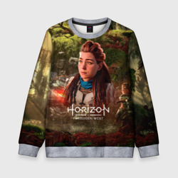 Детский свитшот 3D Horizon forbidden west  Aloy