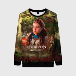 Женский свитшот 3D Horizon forbidden west  Aloy