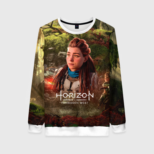 Женский свитшот 3D Horizon forbidden west  Aloy, цвет 3D печать