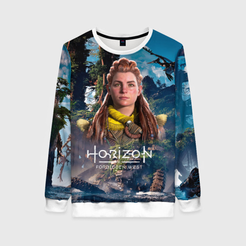 Женский свитшот 3D Horizon Aloy Элой, цвет 3D печать