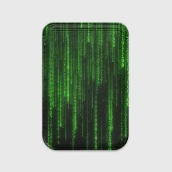 Картхолдер Magsafe магнитный Бегущий по коду
