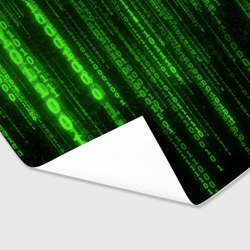 Бумага для упаковки 3D Бегущий по коду - фото 3