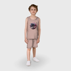 Детская пижама с шортами хлопок Sonic Exe Video game Rose - фото 2