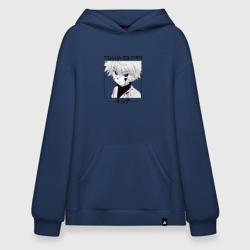 Худи SuperOversize хлопок Охотник х Охотник Hunter x Hunter, Киллуа Золдик в квадрате