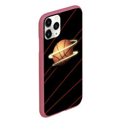 Чехол для iPhone 11 Pro Max матовый Баскетбол life - фото 2