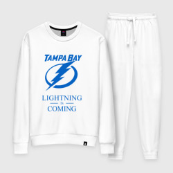 Женский костюм хлопок Tampa Bay Lightning is coming, Тампа Бэй Лайтнинг