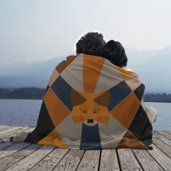 Плед 3D Metamask. Крипто лиса - фото 2