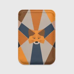 Картхолдер Magsafe магнитный Metamask. Крипто лиса