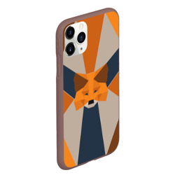 Чехол для iPhone 11 Pro Max матовый Metamask. Крипто лиса - фото 2