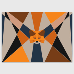 Поздравительная открытка Metamask. Крипто лиса