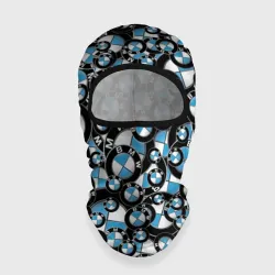 Балаклава 3D BMW pattern logo