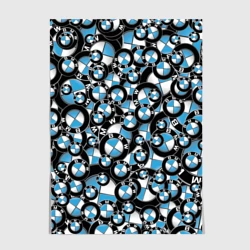 Постер BMW pattern logo